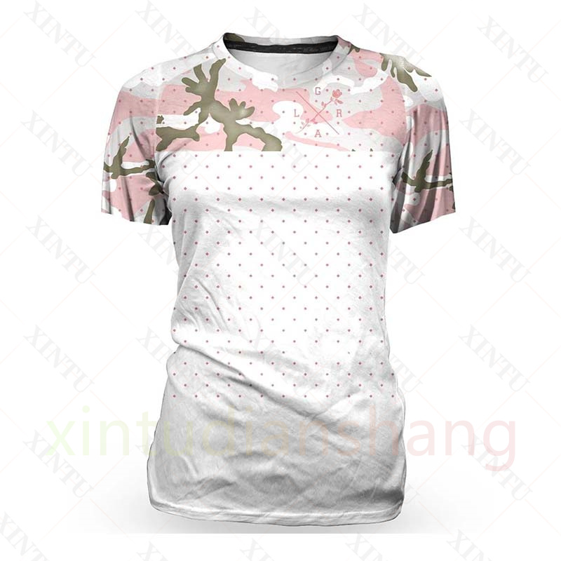 Mountain Biking Jersey - 여성용 테크니컬 저지 모토크로스 루즈 라이더
