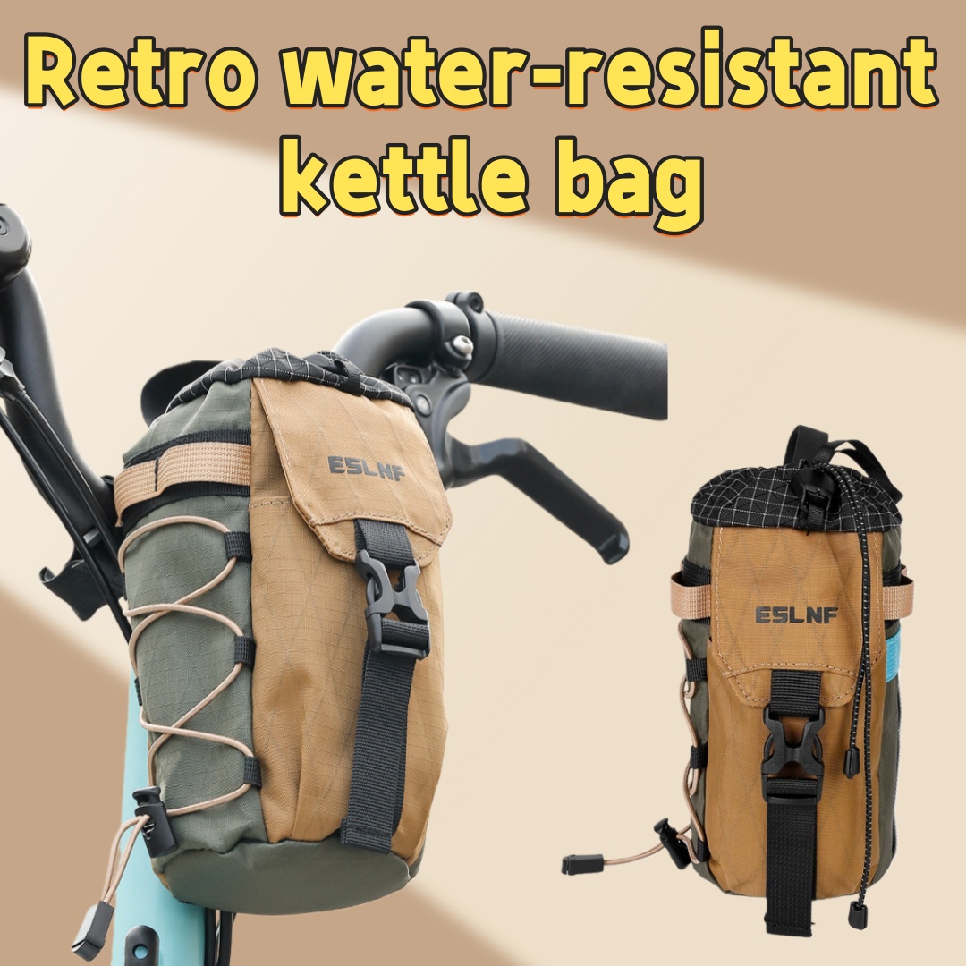 Mountain Biking Hydration Pack - 레트로 방수 핸들바 가방, 야외 사이클링