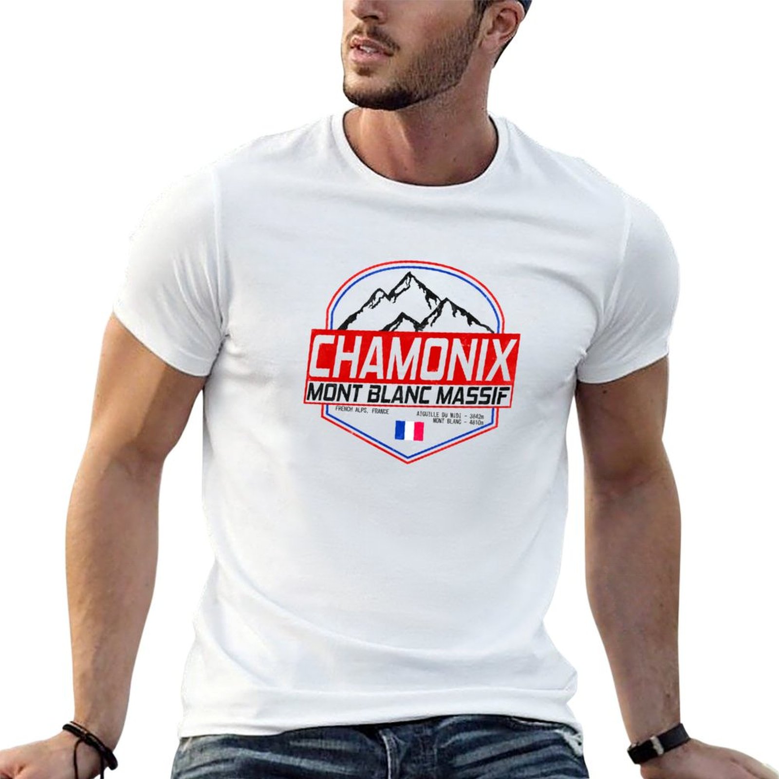 Mountain Biking France - 레트로 스키 샤모니 몽블랑 프랑스 스키
