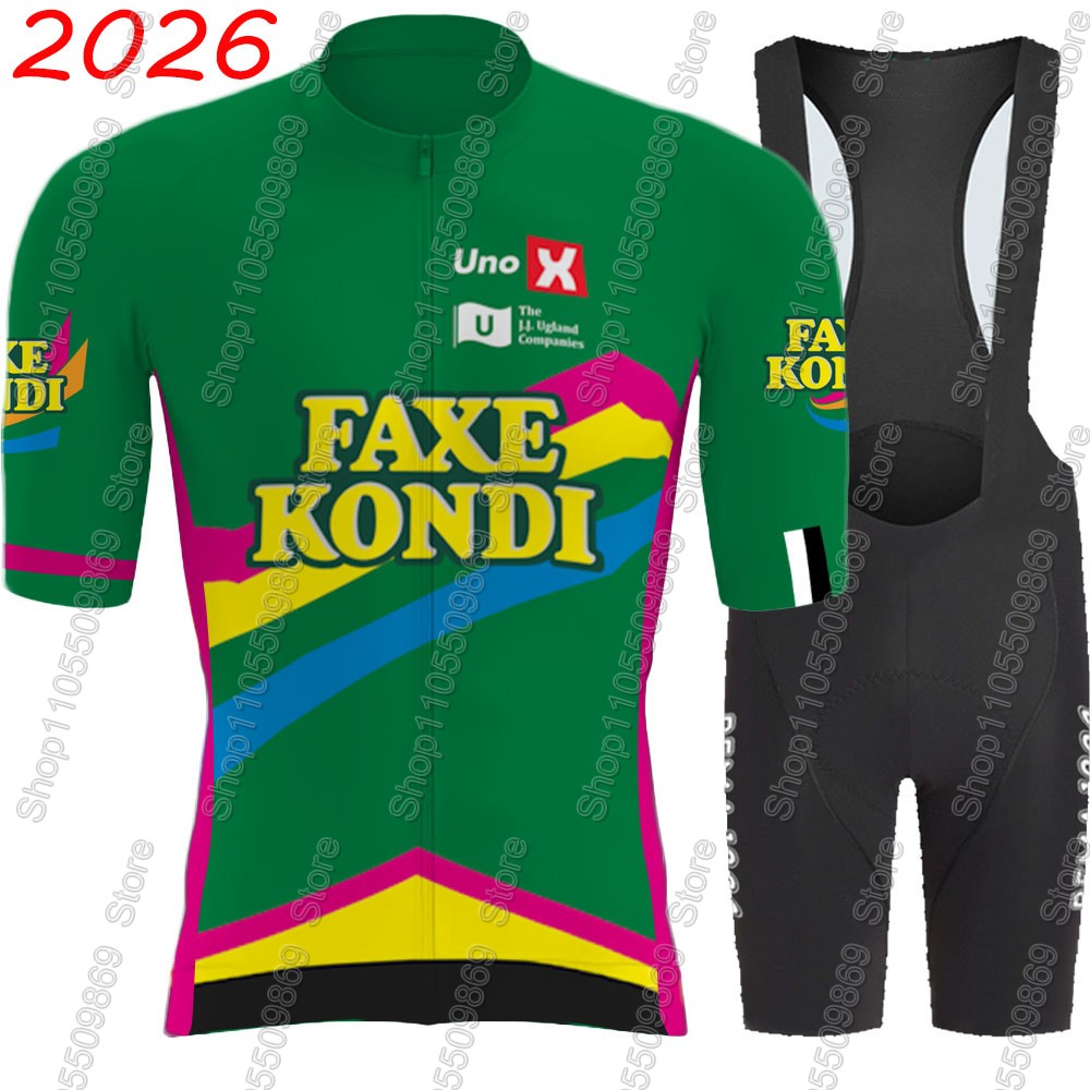 Mountain Biking Jersey - UNO X 2026 프로 팀 사이클링
