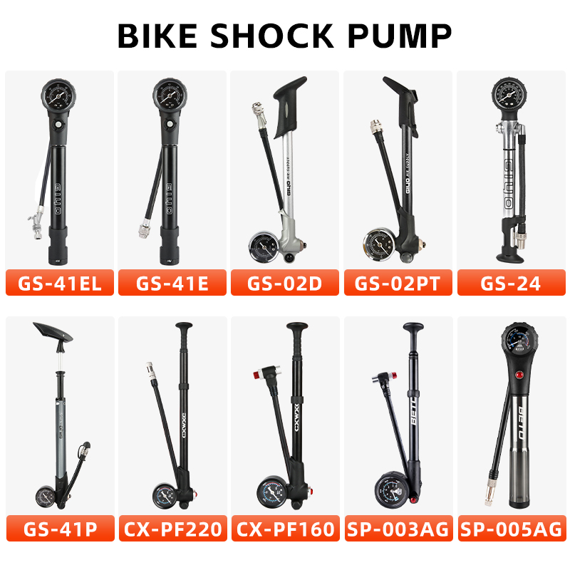 Shock Pump Suspension - 300/600psi 포크/리어 서스펜션 용 고압 자전거