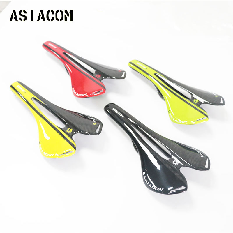 Mtb Saddle Lightweight - ASIACON 카본 안장 T800 카본 홀로우