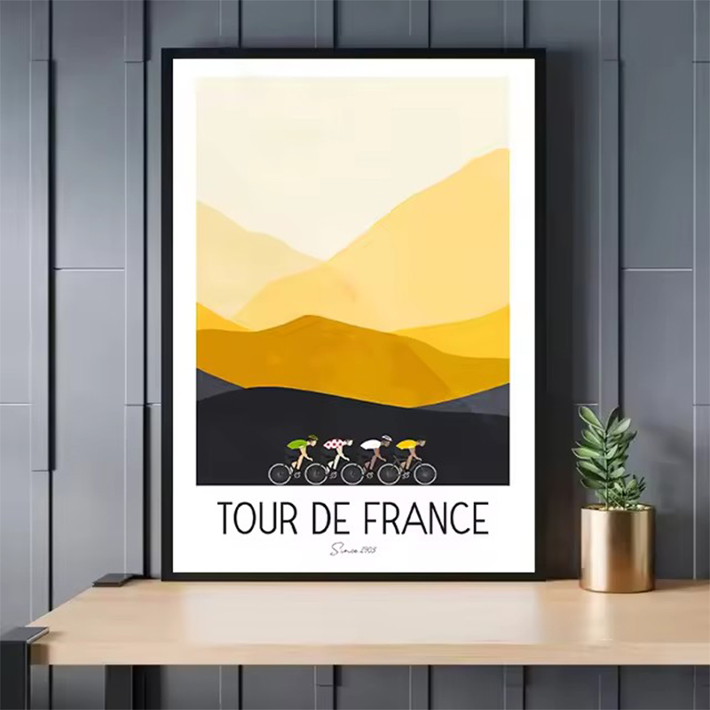 수채화 사이클링 경주 사이클리스트 투르 드 프랑스 산악 - Mountain Biking France 리뷰 및 가격