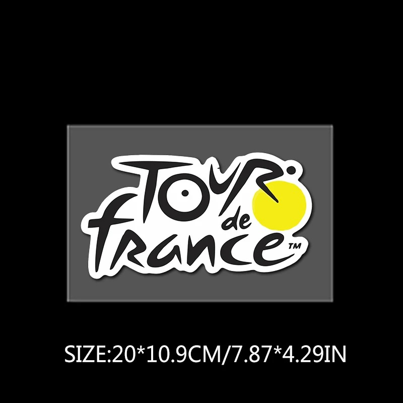 1Pc 투르 드 프랑스 로고 비닐 스티커, 로드 바이크 - Mountain Biking France 리뷰 및 가격