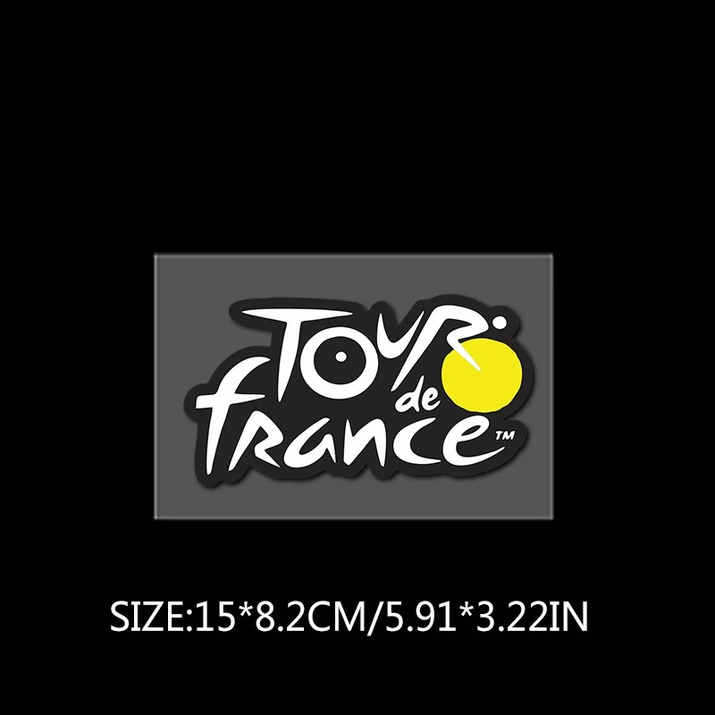 1Pc 투르 드 프랑스 로고 비닐 스티커, 로드 바이크 - Mountain Biking France 리뷰 및 가격