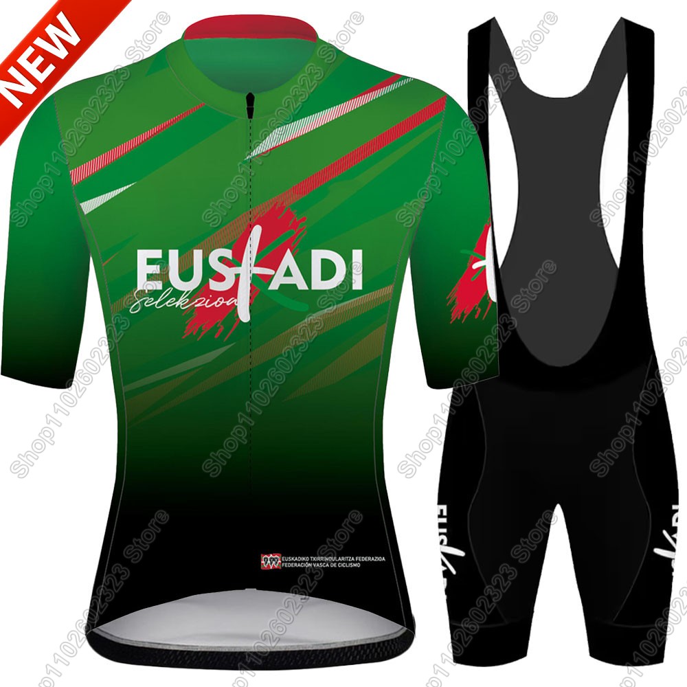 Euskadi 팀 사이클링 저지 2026 세트 여름 스 - Mountain Biking Pants 리뷰 및 가격