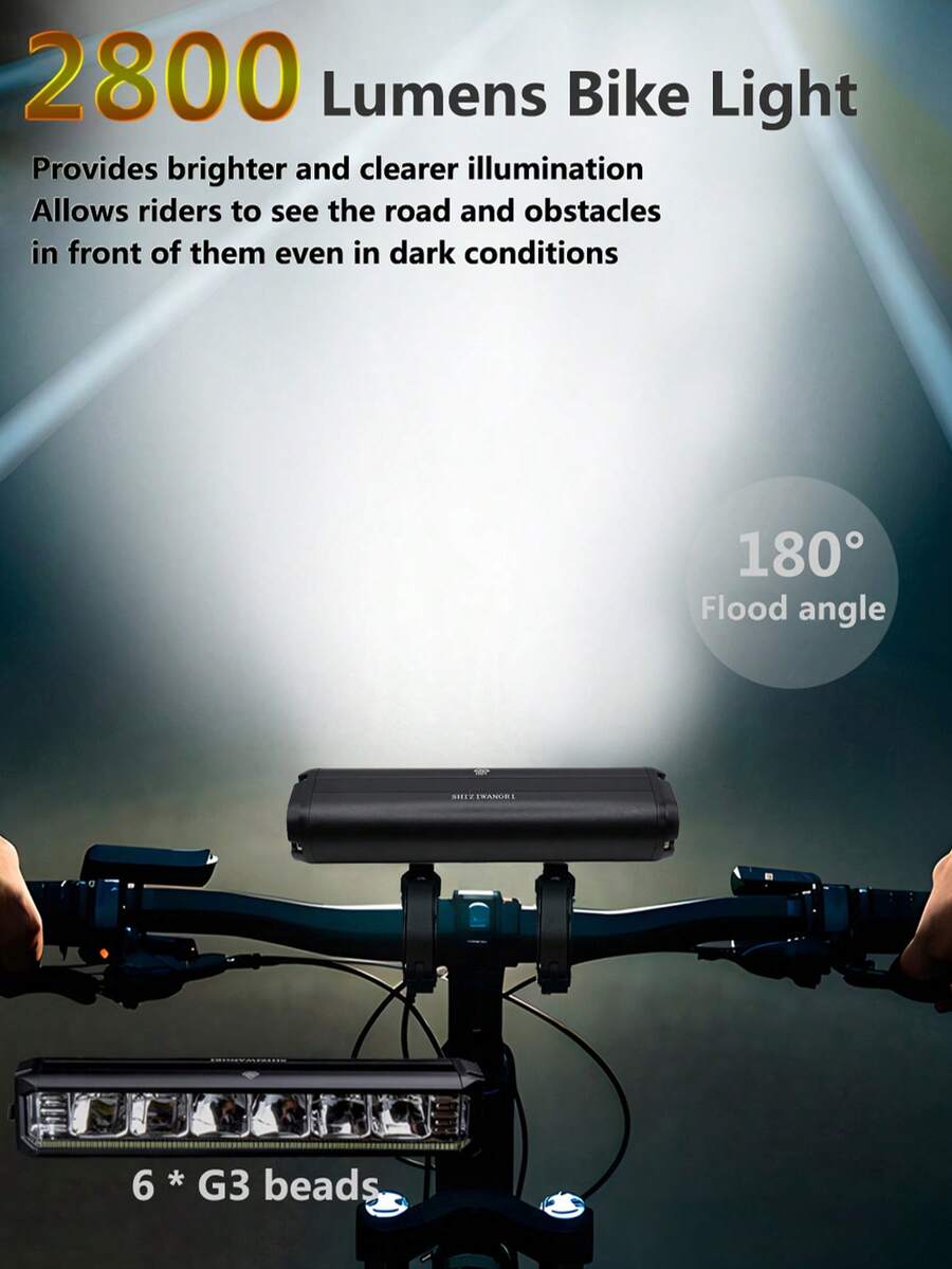 4000mAh 슈퍼 브라이트 LED 자전거 라이트, 6 - Mountain Biking Usa 리뷰 및 가격