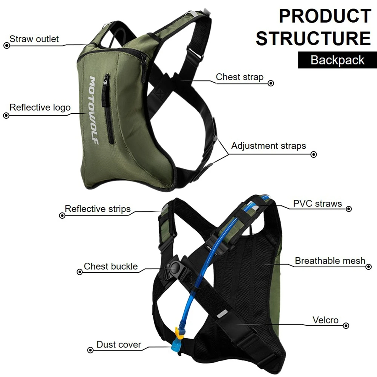 오토바이 사이클링 하이드레이션 팩 MTB 오프로드 모토 - Mountain Biking Hydration Pack 리뷰 및 가격