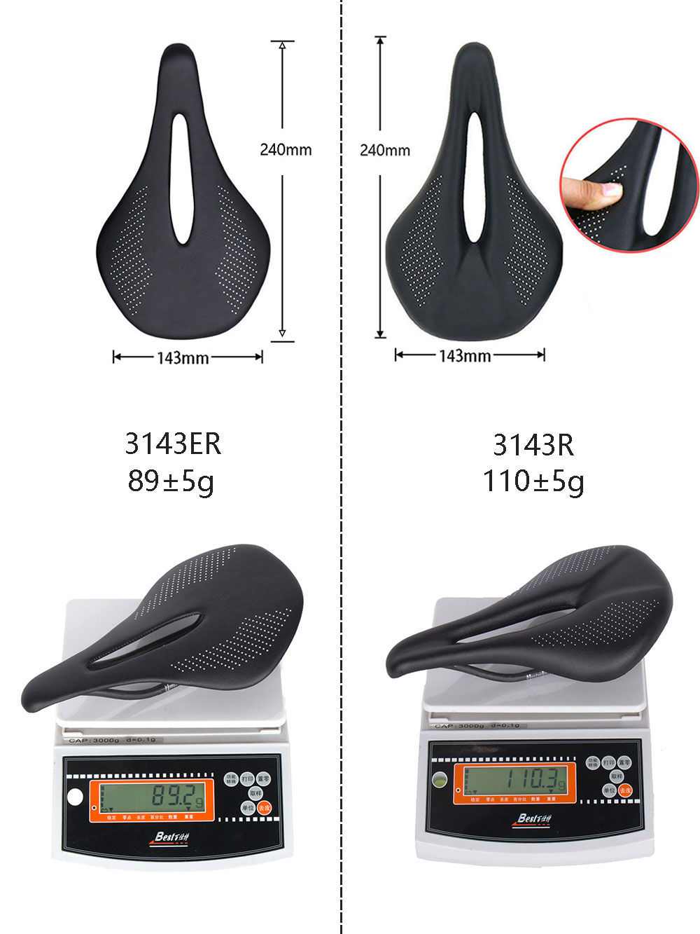 새로운 89g EVA 카본 자전거 안장 편안한 초경량  - Mtb Saddle Lightweight 리뷰 및 가격