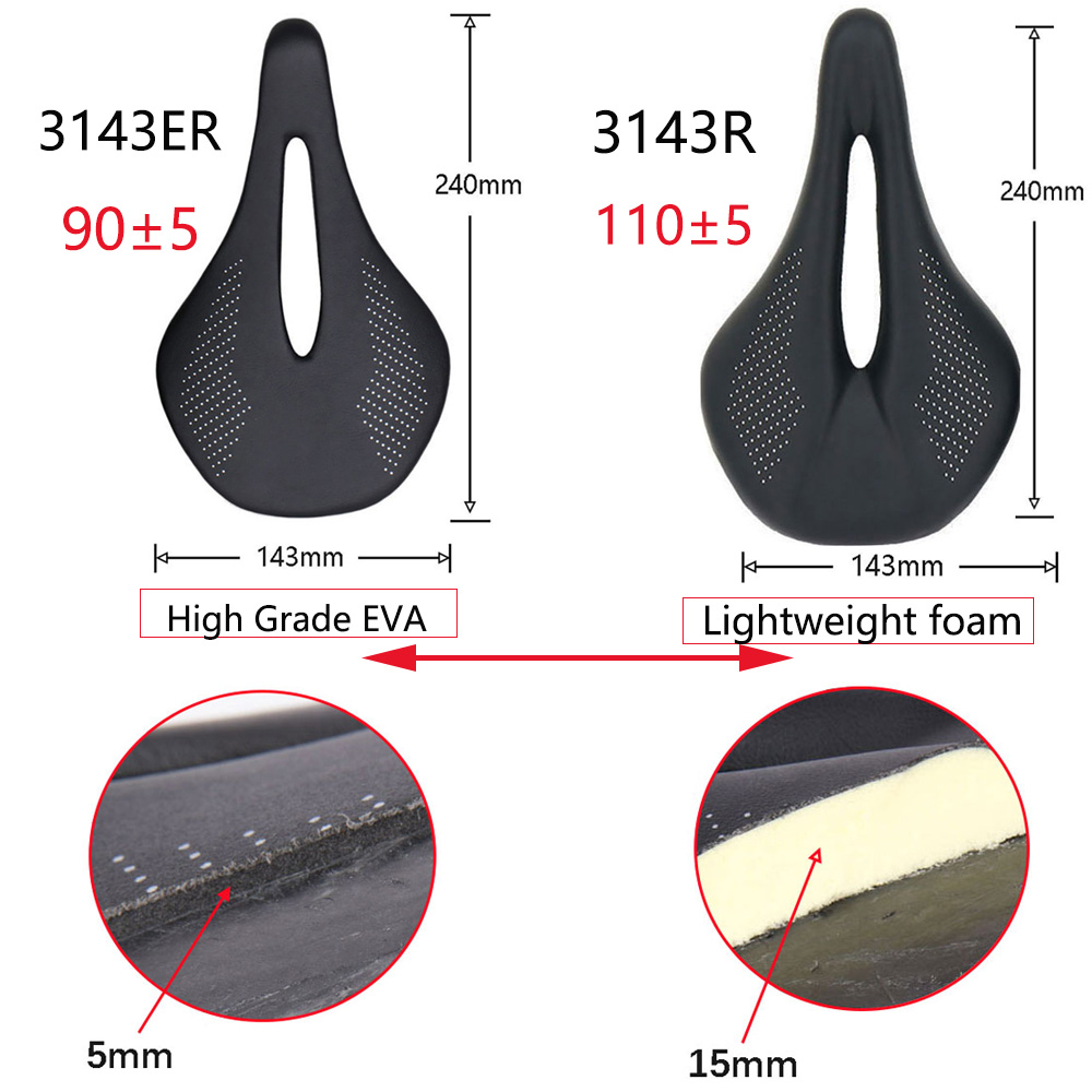 새로운 89g EVA 카본 자전거 안장 편안한 초경량  - Mtb Saddle Lightweight 리뷰 및 가격