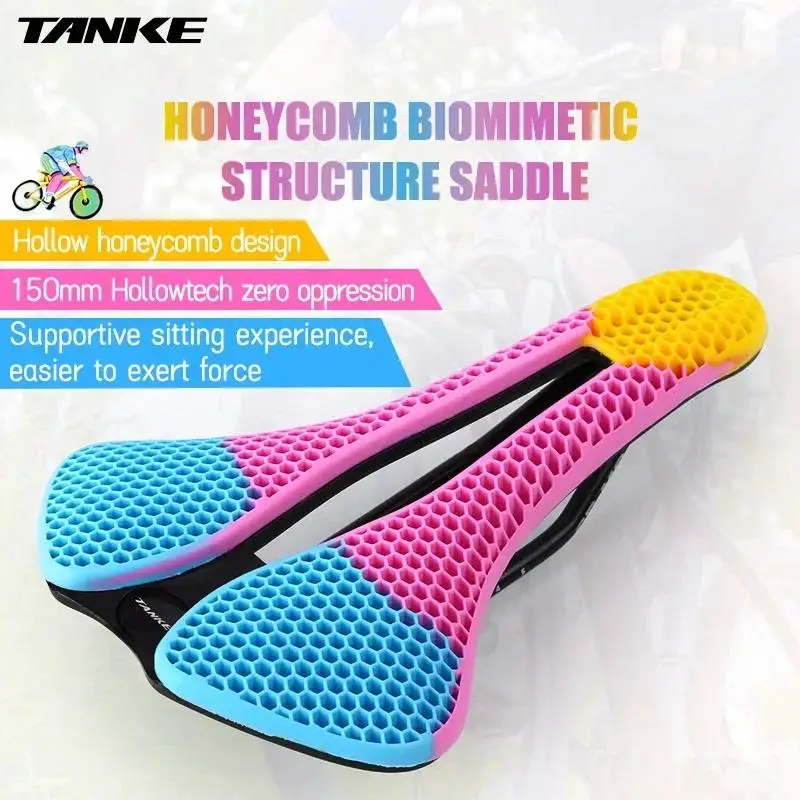 TANKE MTB 로드 자전거 안장 허니콤 통기성, 경 - Mtb Saddle Lightweight 리뷰 및 가격
