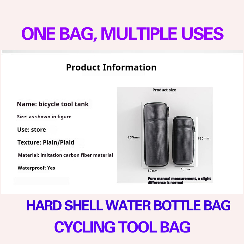 산악 자전거 하드 쉘 가방, 물병 케이지 도구 가방,  - Mountain Biking Hydration Pack 리뷰 및 가격