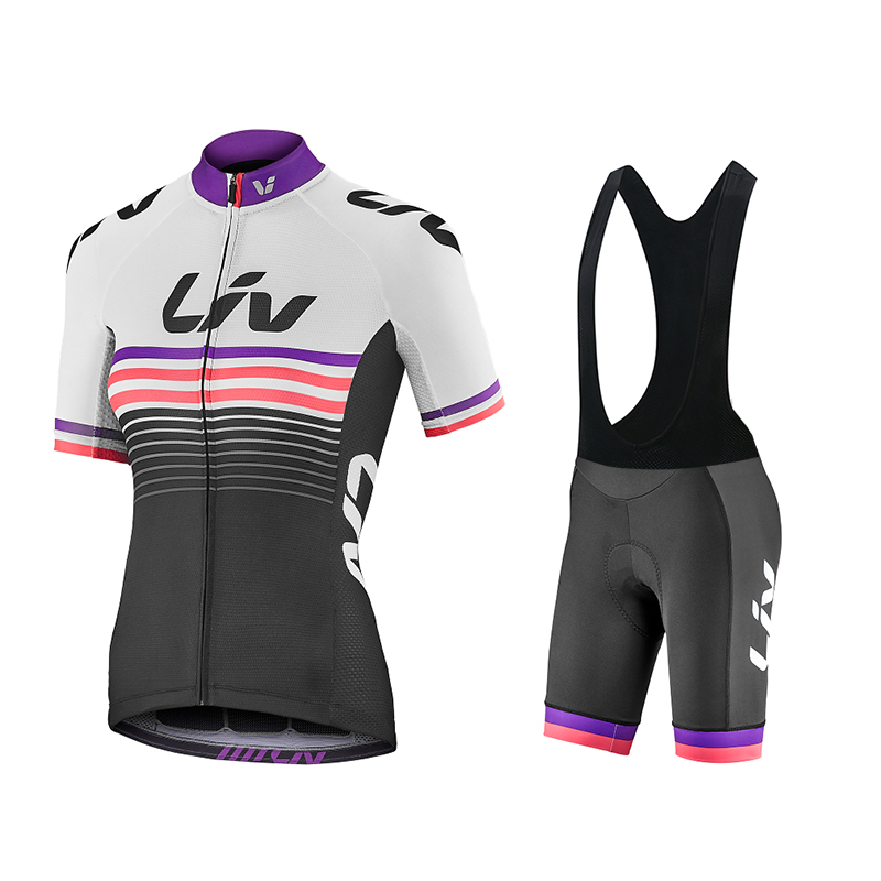 LIV 여름 사이클링 저지 턱받이 반바지 세트 여성 1 - Mountain Biking Jersey 리뷰 및 가격